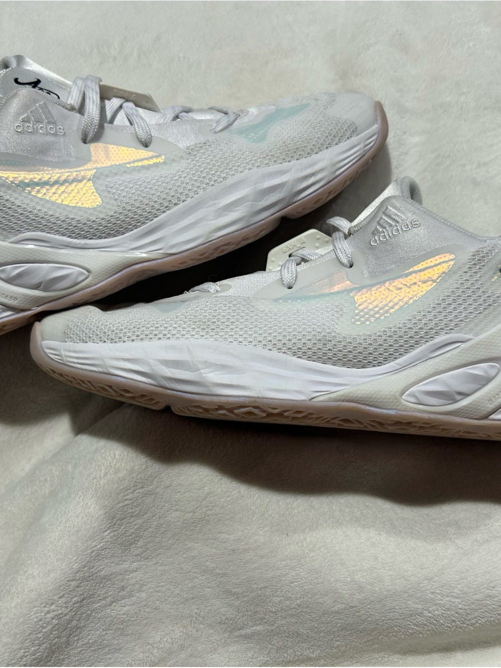 Adidas Exhibit A 'Cloud White' Candace Parker shoes - Picture 4 of 8